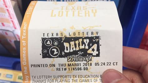 texas lottery pick 4|texas lottery results pick 4.